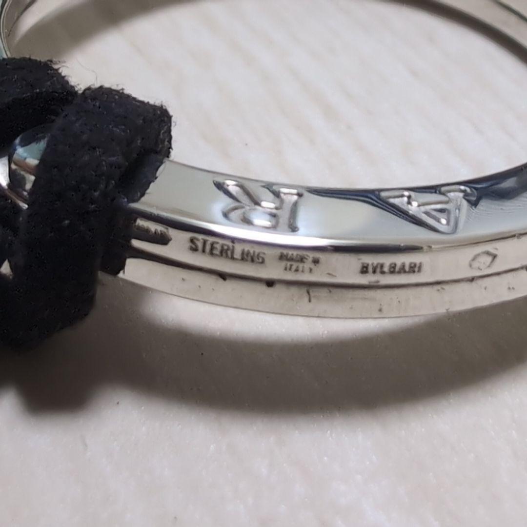 BVLGARI ブルガリシルバー キーリング 新品チョーカー付きネックレス