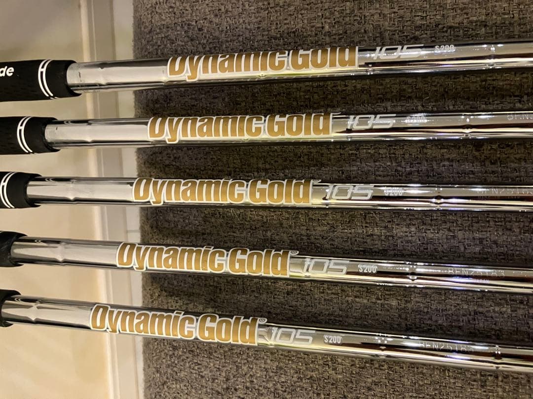RS 2018アイアンセット Dynamic Gold 105 S200