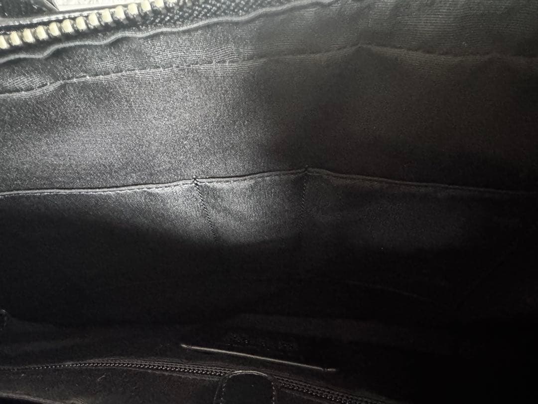 【新品】COACH レザービジネスバッククロスグレイン