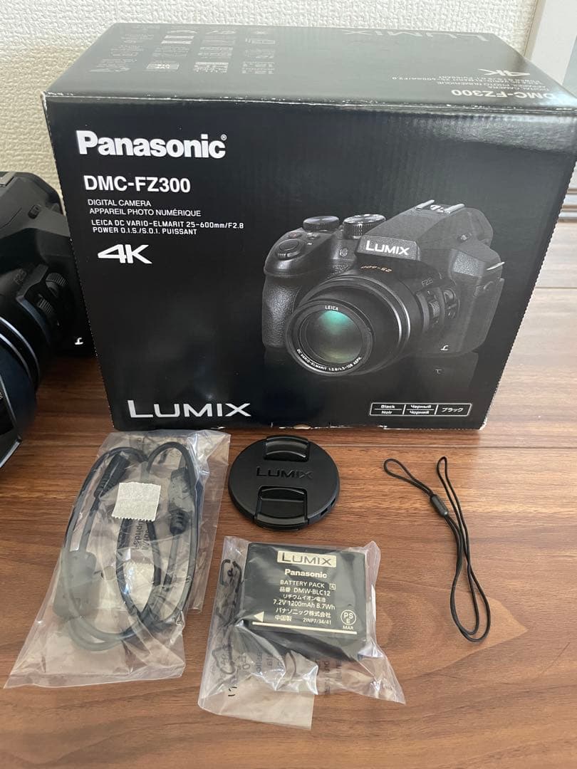 Panasonic LUMIX DMC-FZ300 4Kデジタルカメラ