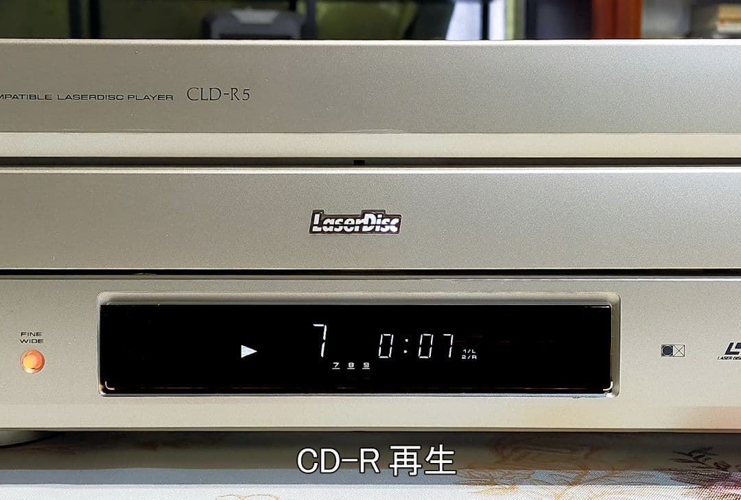 ♪CLD−R5 パイオニア両面再生レーザーディスクプレイヤー　整備済　動作保証♪