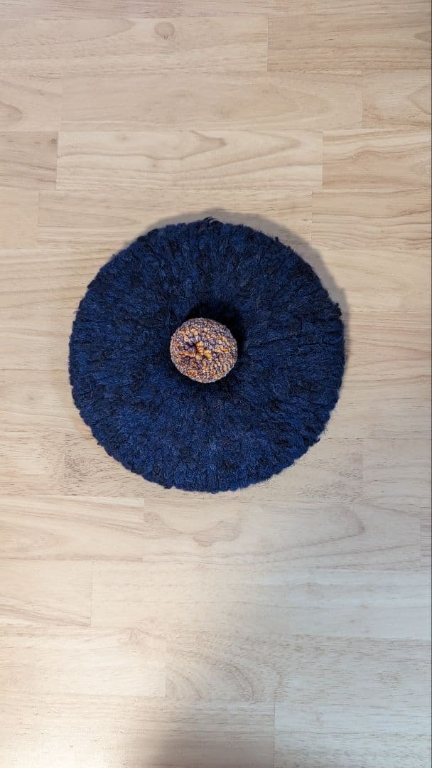 帽子 misha and puff Teddy Beret ink 2-4y