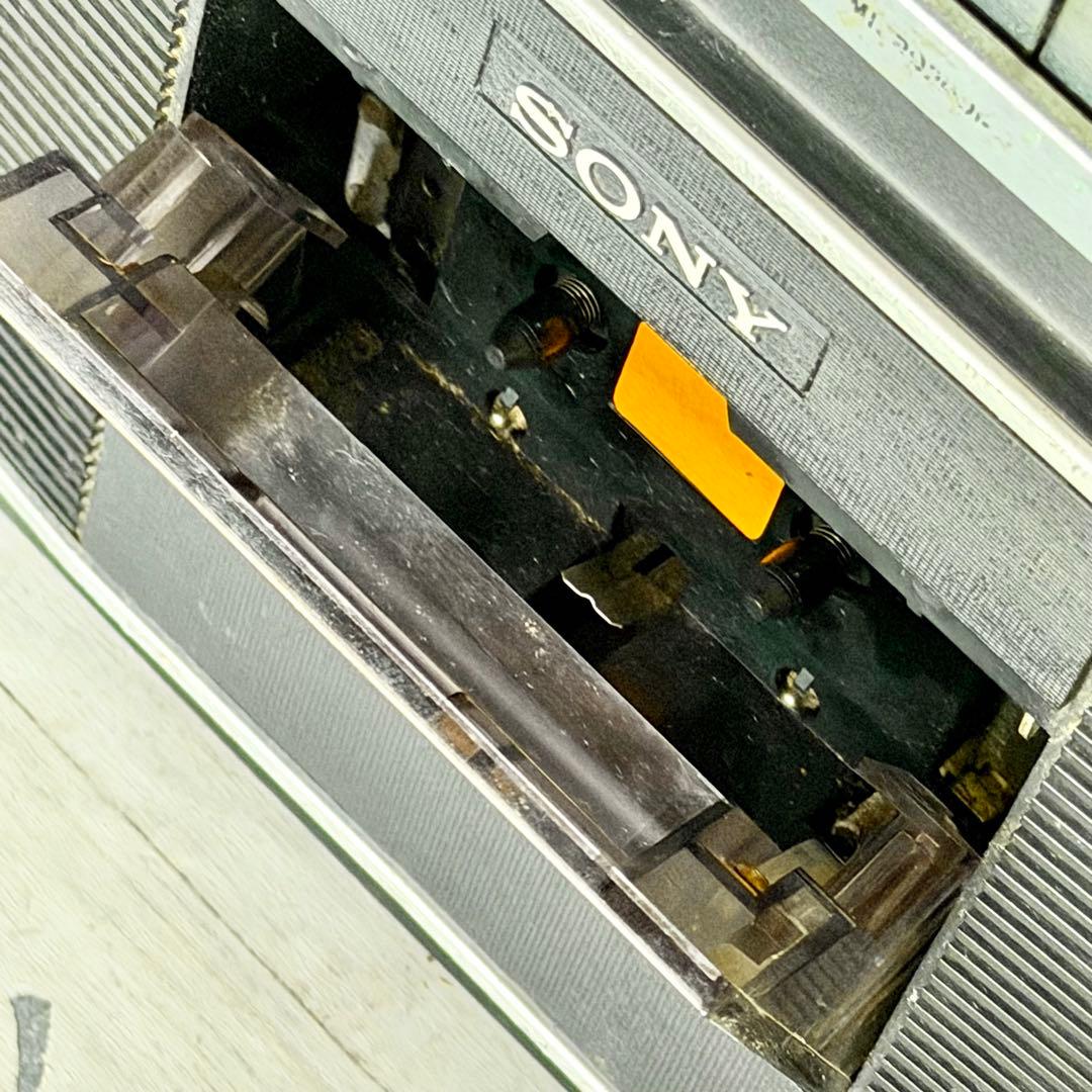 SONY「CF-2580」ステレオラジカセ ワンボックスデザイン