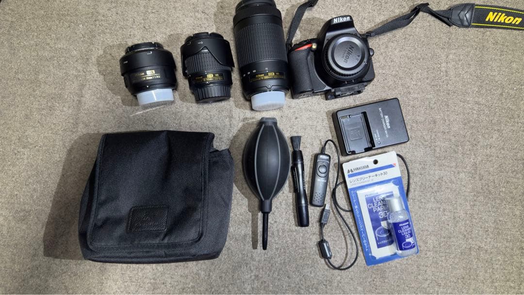 Nikon D5600 一眼レフ引退品セット