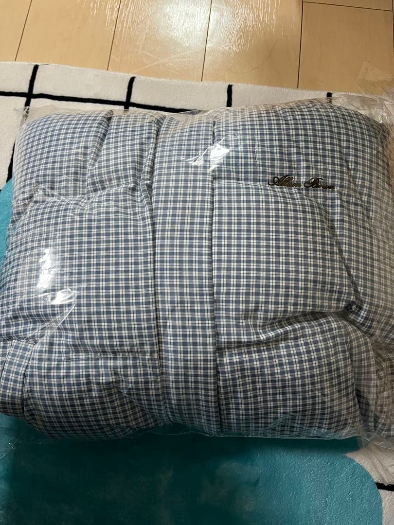 アリソンブラウン　紗栄子　ギンガムチェック　ブルゾン　ダウンジャケット