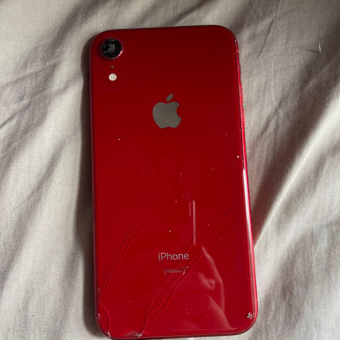 iPhone XR 赤色 本体
