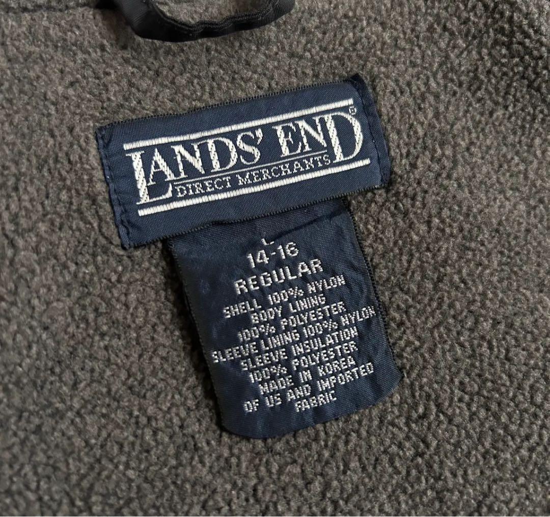 90s~00s lands end ウォームアップジャケット スコールジャケット