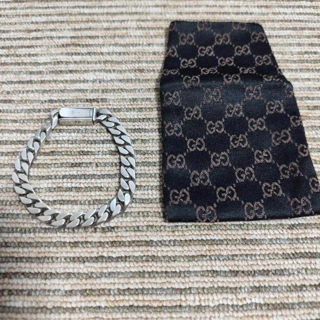 No(プロフ参照)さま専用 GUCCI 喜平シルバー　チエーンブレスレット