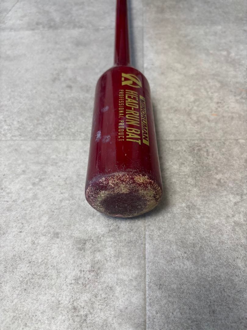 Amazing MINORUMAN HEAD-RUN BAT 赤 ジュニア