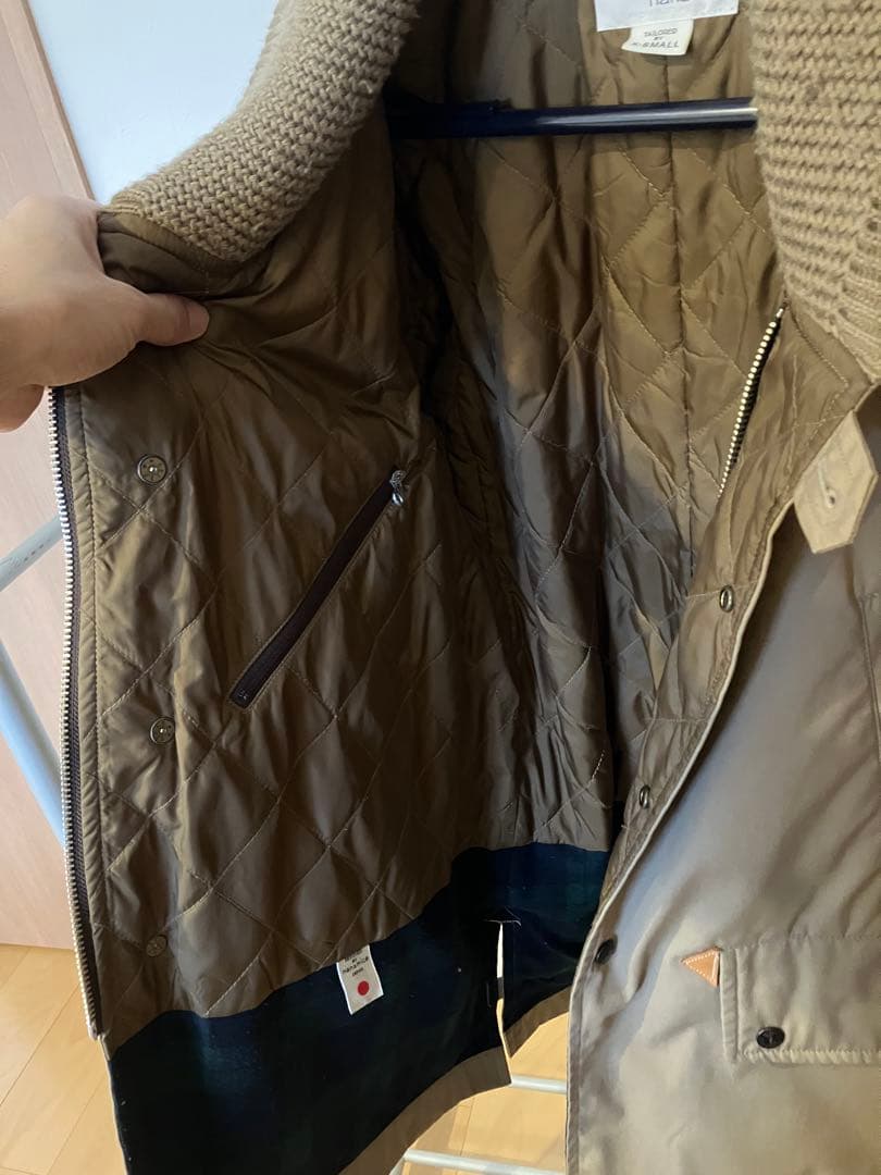 値下げ！ナナミカ nanamica ドンキーコート XSベージュ