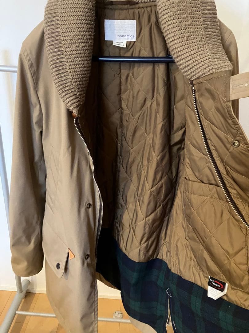 値下げ！ナナミカ nanamica ドンキーコート XSベージュ