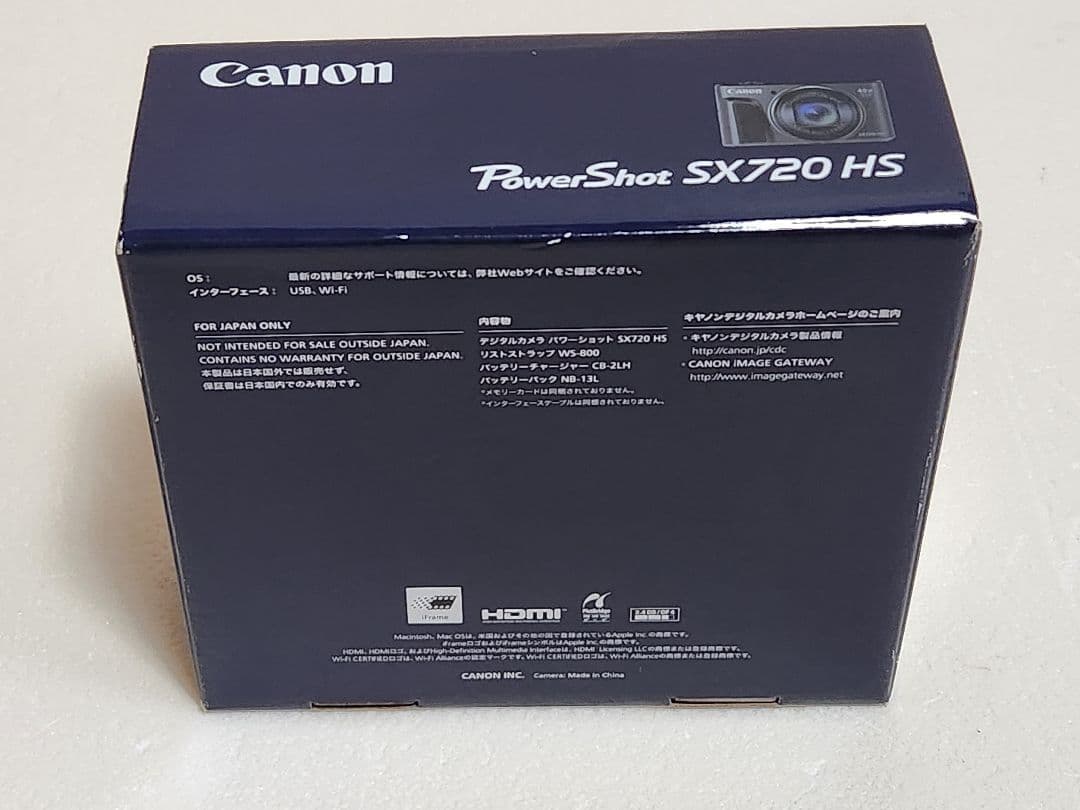 Canon Power Shot SX720 HS (レッド)元箱付き