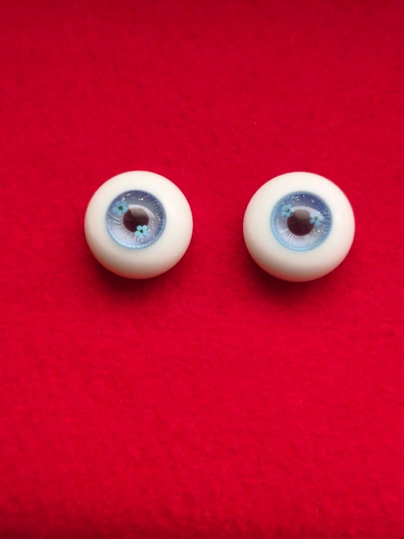 ミヤビグラスアイ　パンジー、忘れな草　16ミリ