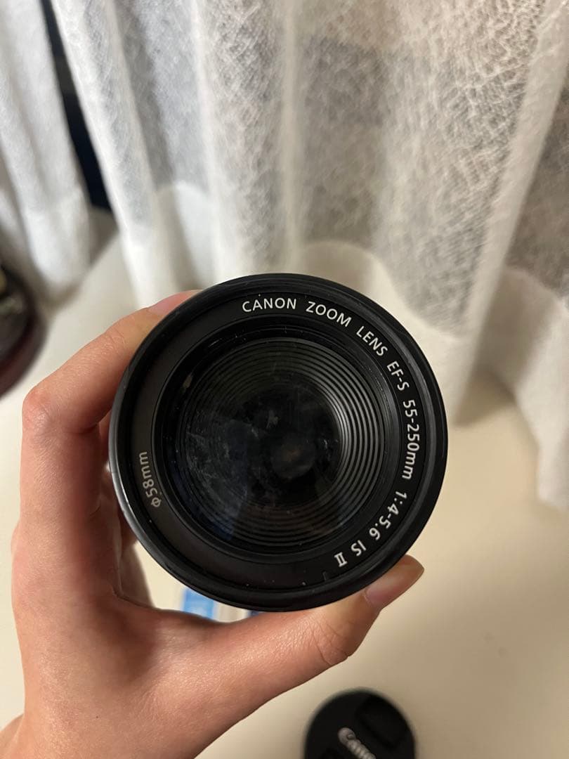 Canon EF-S 18-55mm, EF-S 55-250mm ＋SDカード