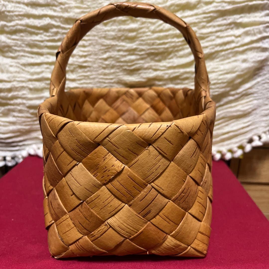 Galina ガリーナ さんの白樺かご　フィンランド