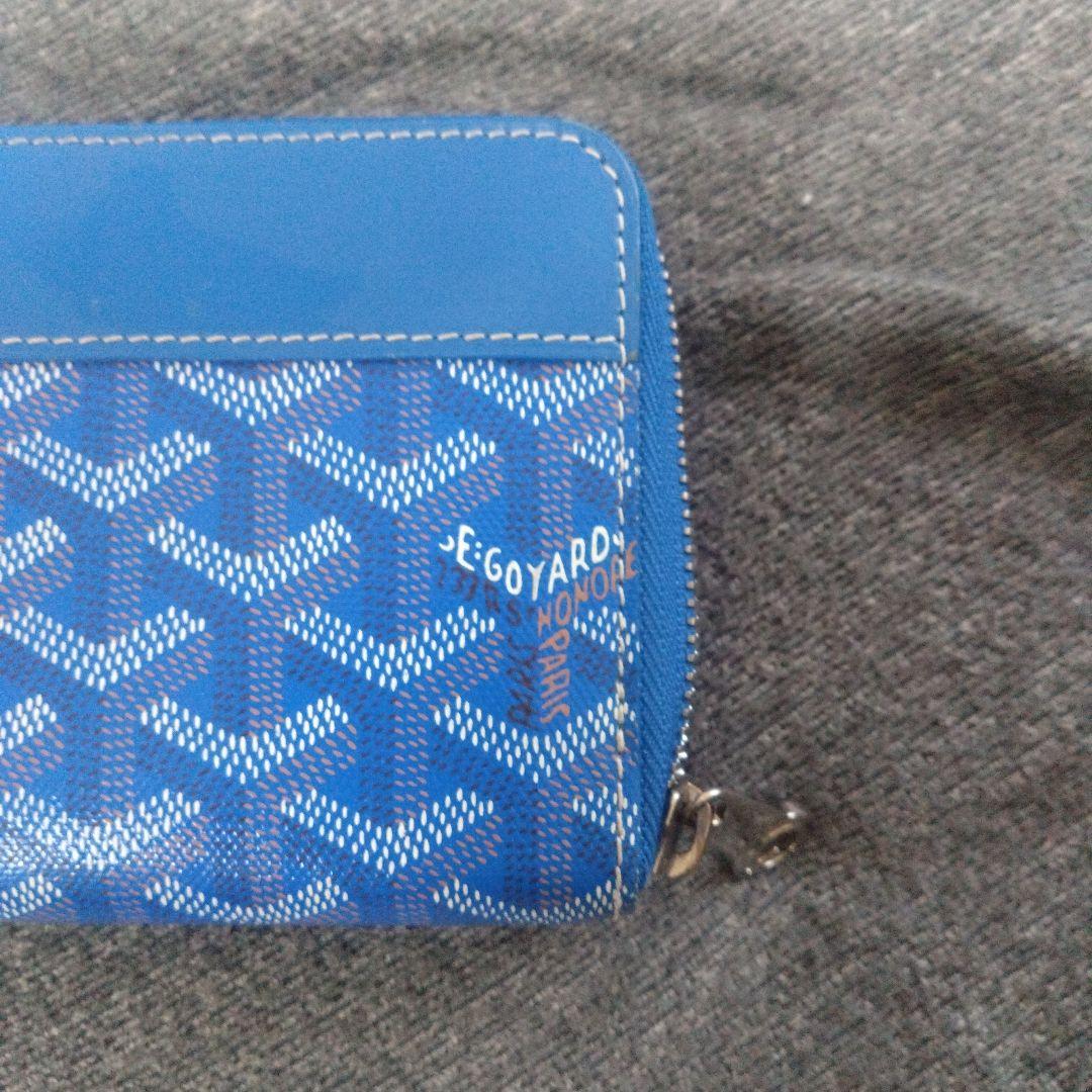 GOYARD　長財布　ブルー