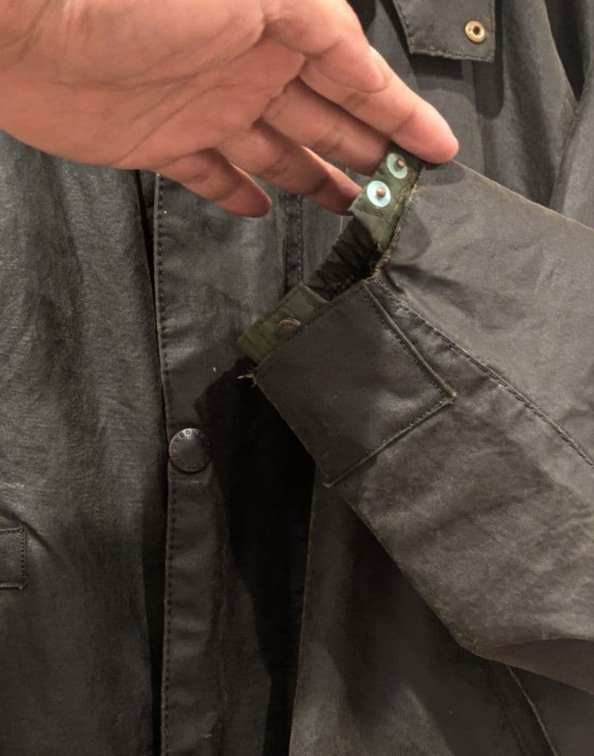 【激レア】当時物Barbour トランスポート、 セージ42（現行40くらい）