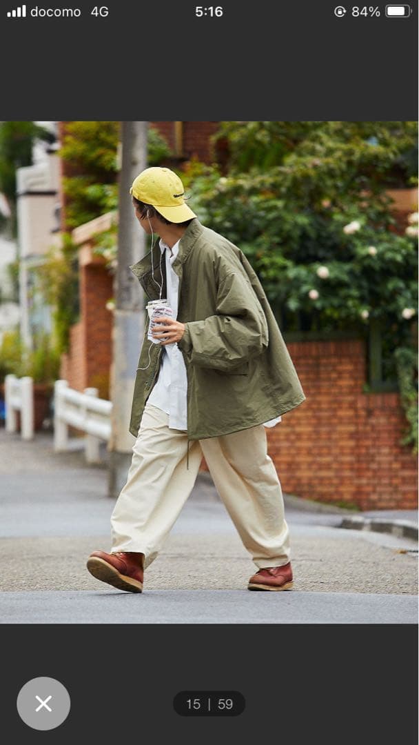 フリークスストア ショートモッズコート S