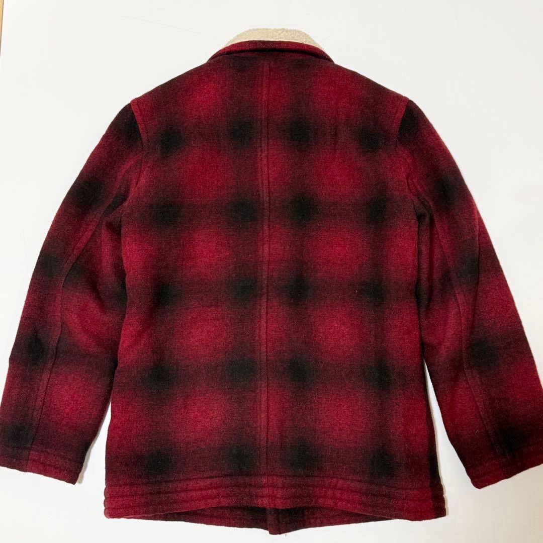 やじ❗️ジャーナルスタンダード　ボア　ランチコート　バッファローチェック