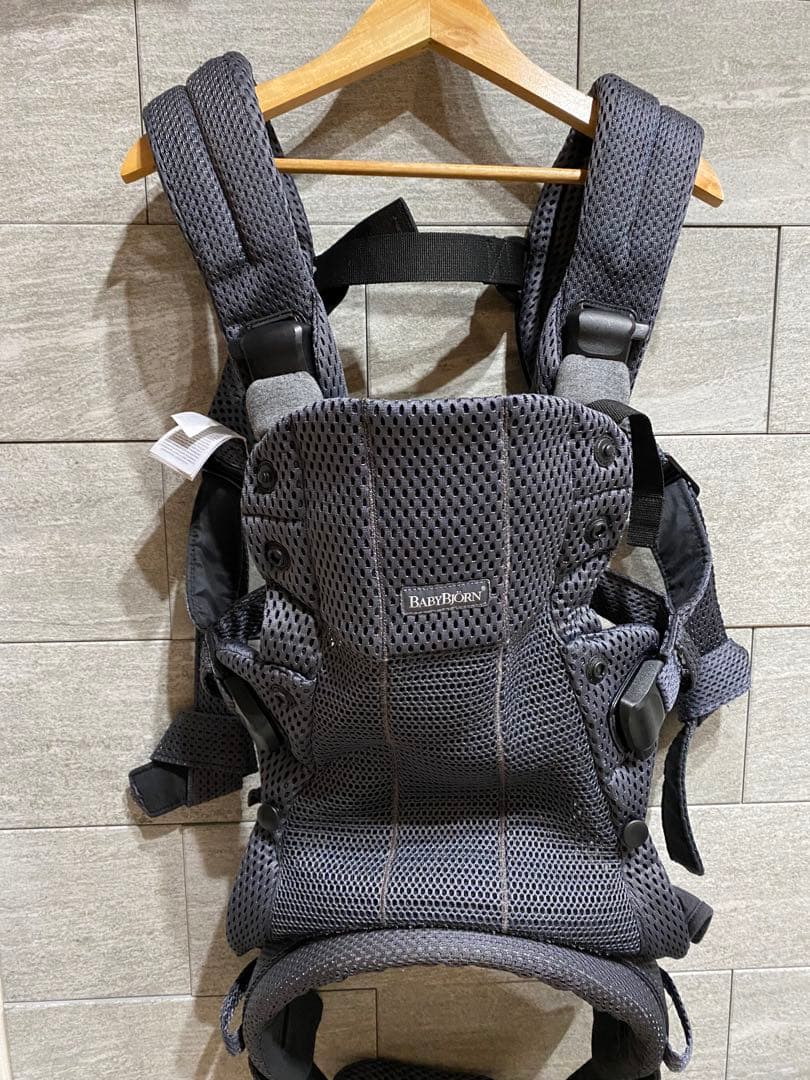 ⚠️値下げ中　抱っこ紐 BABY BJORN HARMONY アンスラサイト