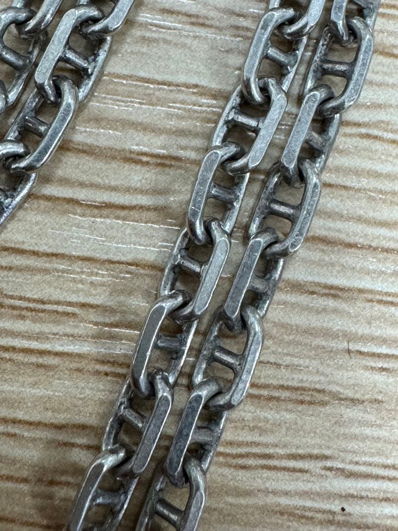 925シルバー 羽根デザイン ネックレス