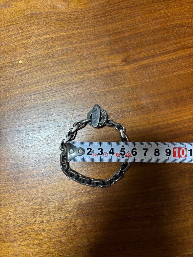 希少 ピースメーカー　ブレスレット　チェーン　刻印　シルバー925　22cm