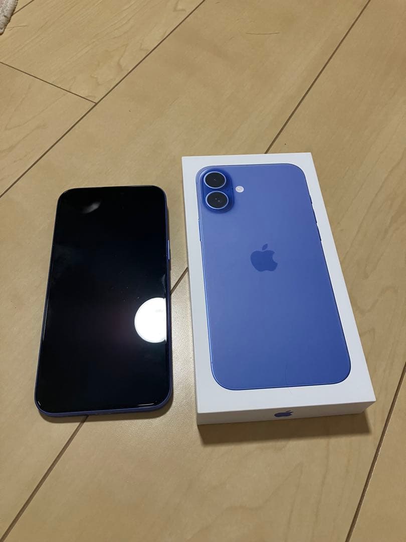 (ケーブル付き)iPhone 16 plus ウルトラマリン