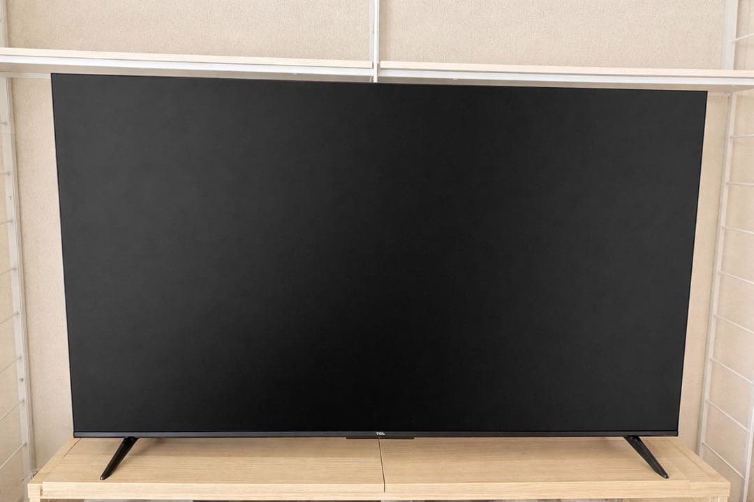【美品】TCL 2025年モデル テレビ 55V型 55V6C｜直接受渡し