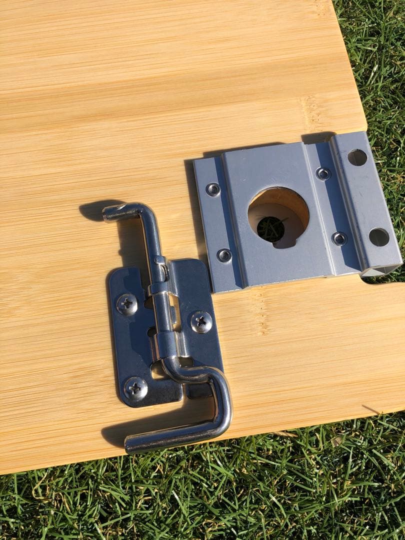 Ｍ*Ｍ様 スノーピークIGT コーナーL 旧カラー アイアングリルテーブル　CK