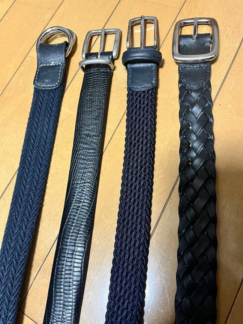 ベルト4本セット Anderson’s×3 Theory×1