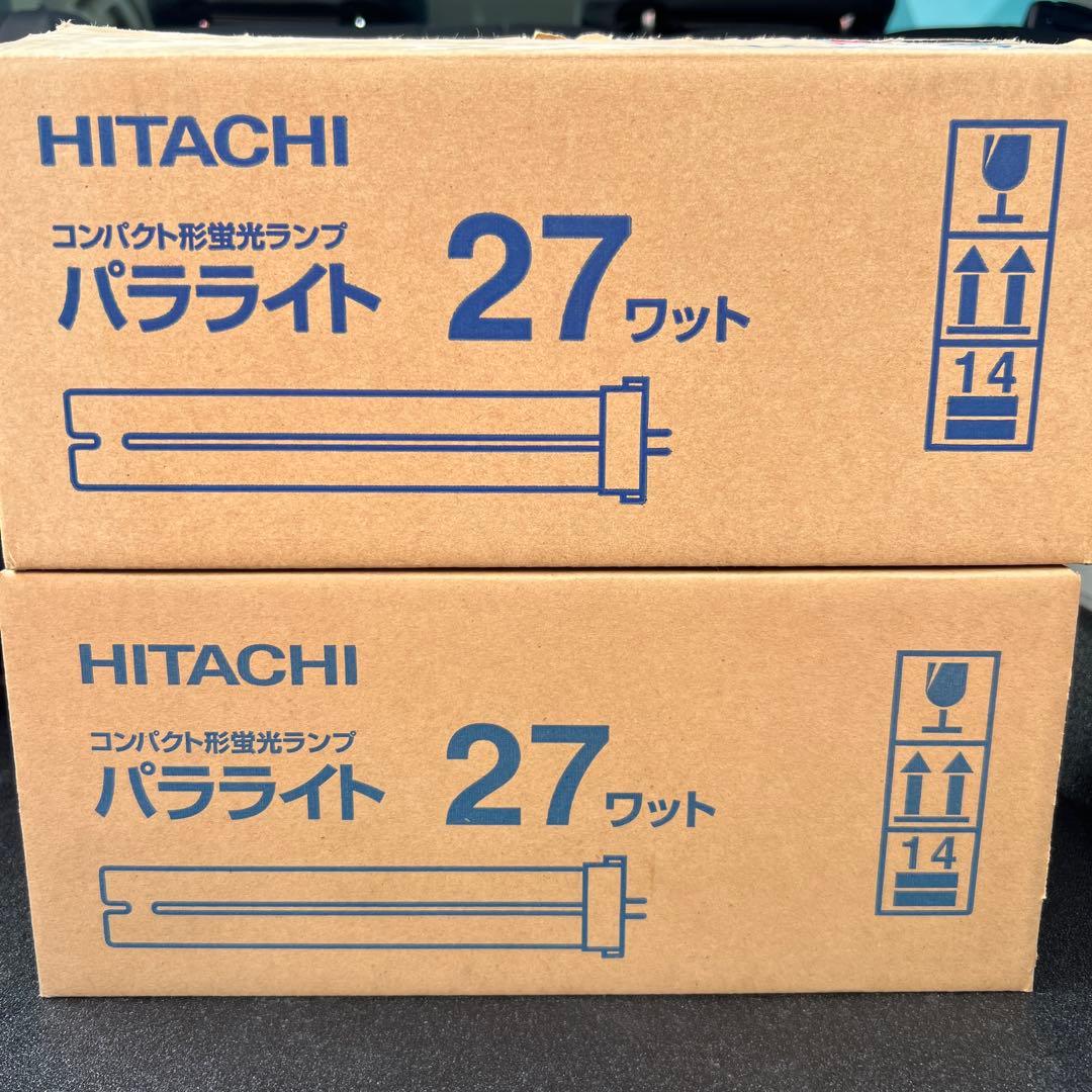 HITACHI コンパクト蛍光灯 FPL27EX-N 27ワット　10本×2箱