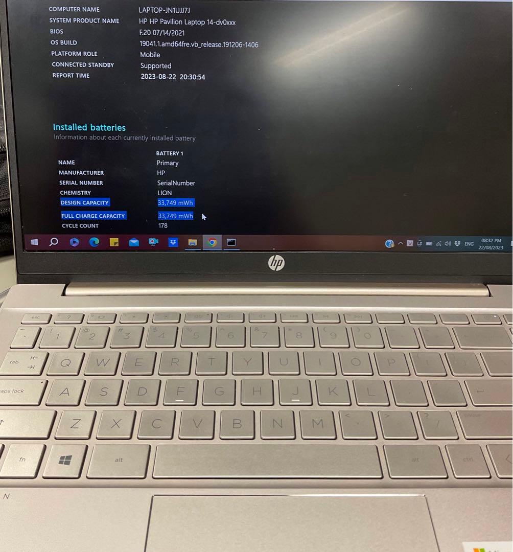 Windowsノート本体 HP Pavilion 14-dv0008TU,core i5 1135G7