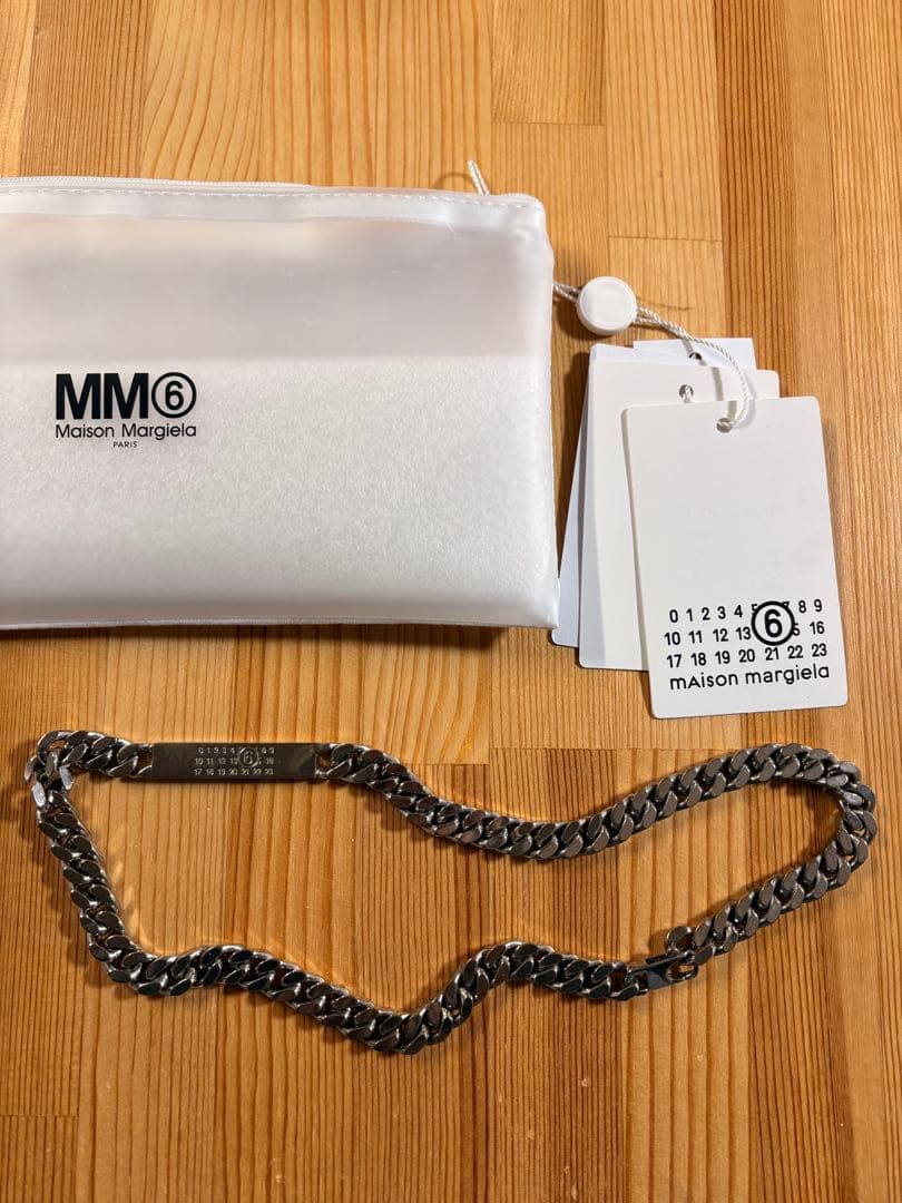 MM6チェーンネックレス シルバー