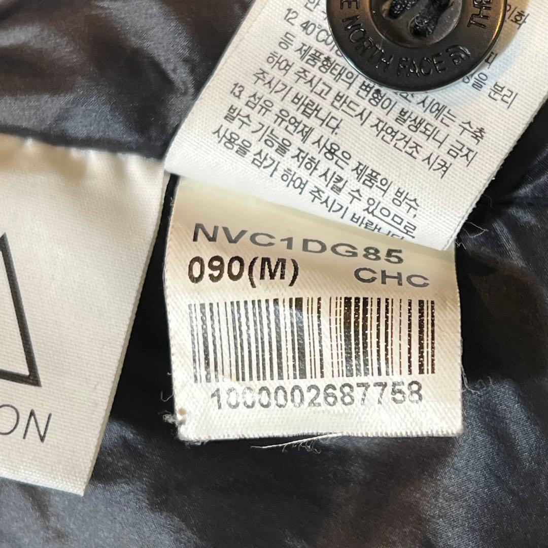 ザノースフェイス　ダウンコート　レディース　M グレー　ハイベント