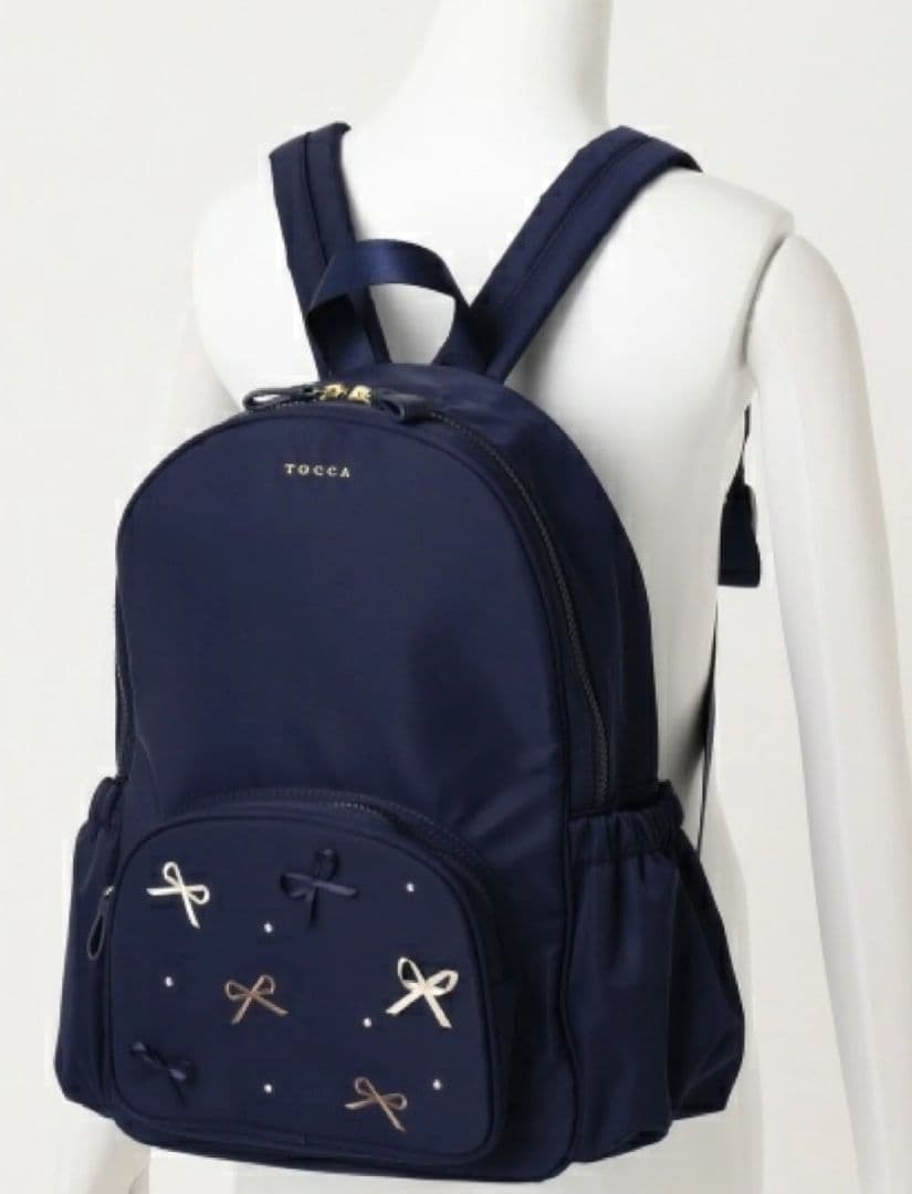 TOCCA BAMBINI キッズ　リュック　女の子　紺