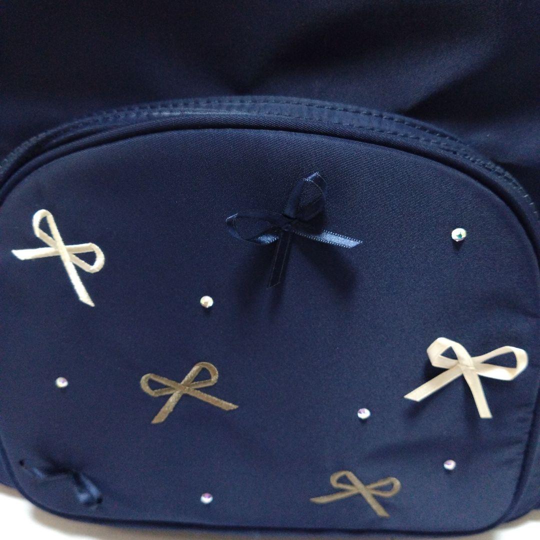 TOCCA BAMBINI キッズ　リュック　女の子　紺