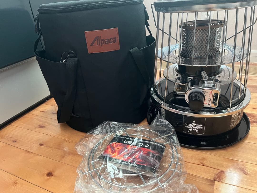 new Alpaca ストーブ 収納バッグ、五徳付き