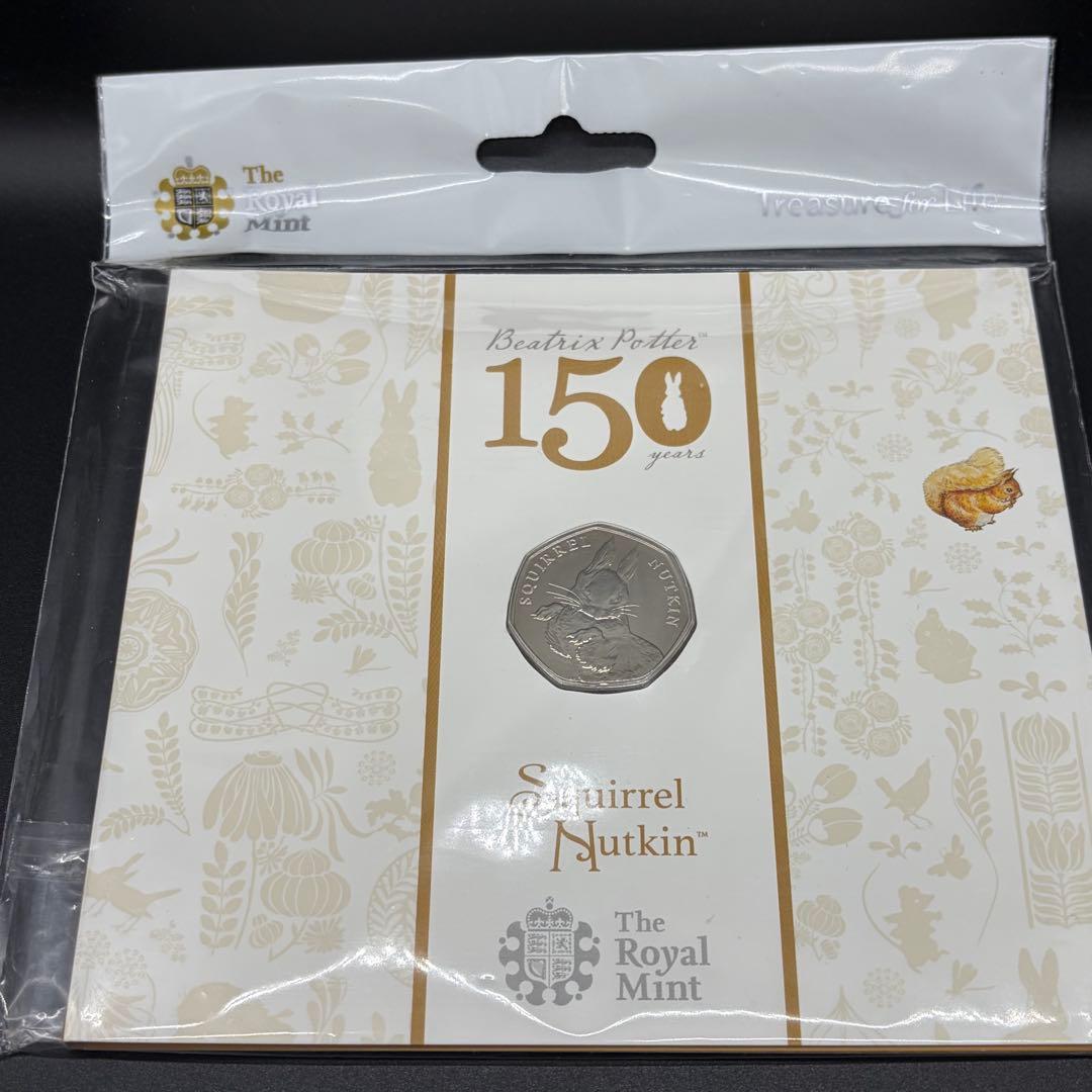 【未使用】イギリス　ビアトリクス　ピーターラビット 記念硬貨　6枚セット