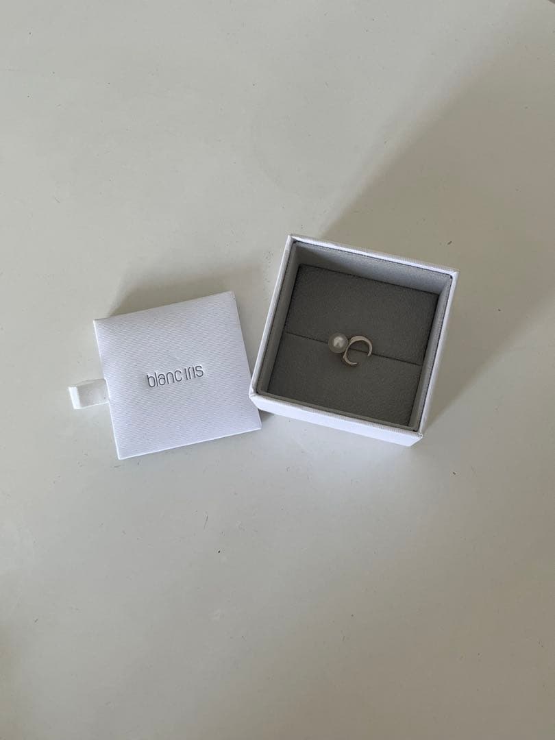 blanc iris パール イヤーカフ ブランイリス