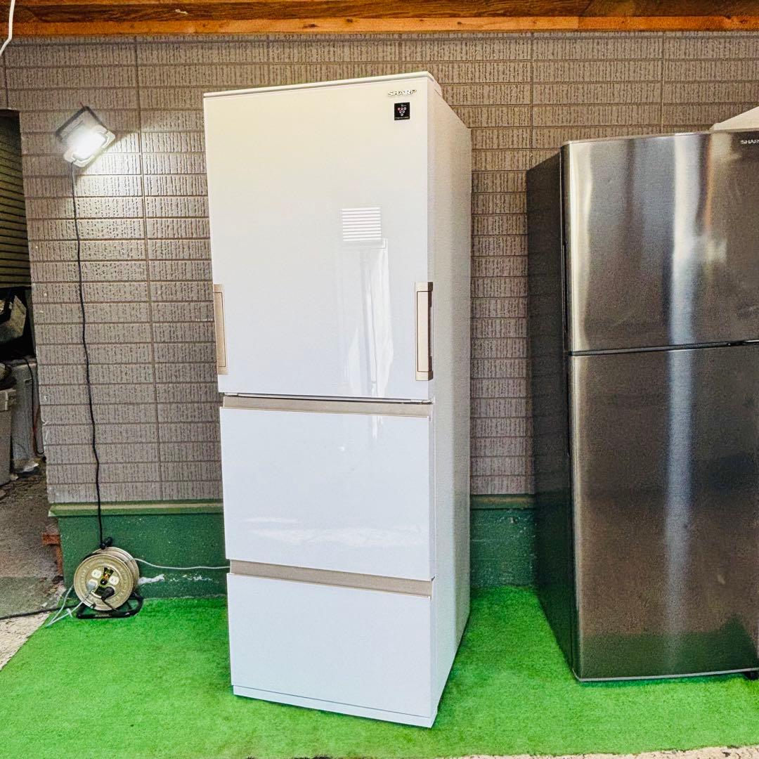 ほぼ未使用 2024年製 350L 冷蔵庫 SHARP【地域限定配送無料】