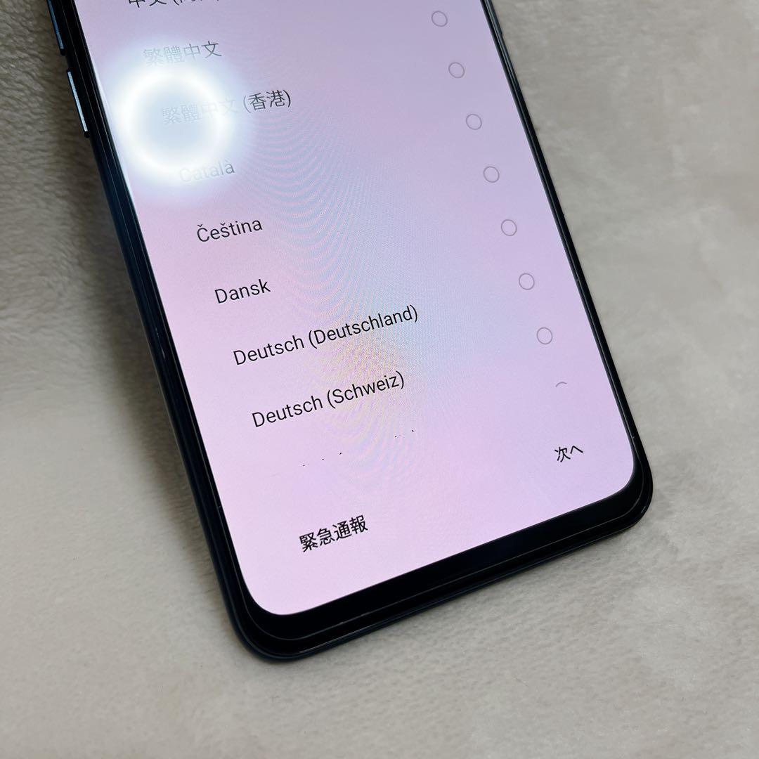 oppo reno3a スマートフォン本体 ブラック 楽天版
