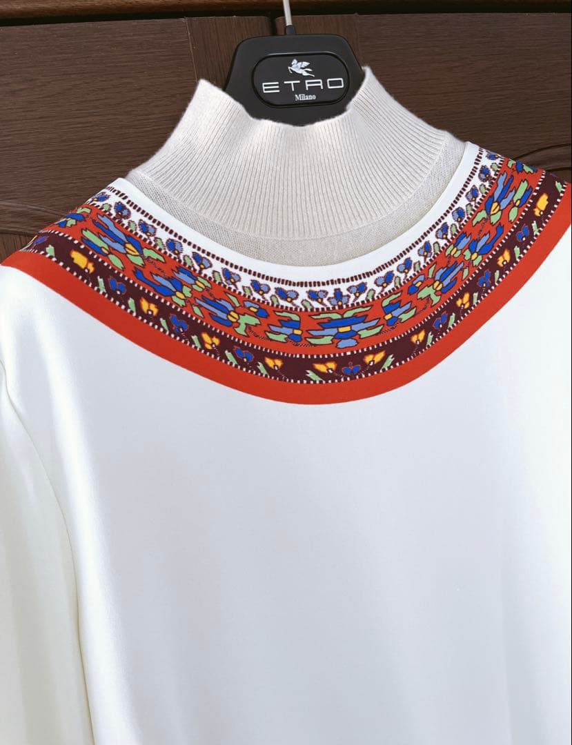 最終値下げ セール☆未使用 24万 ETRO エトロ 洗練 プレシャス ドレス