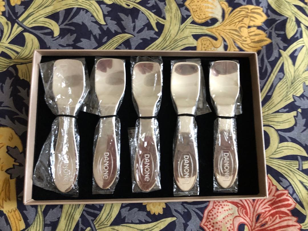 未使用　クリストフル Christofle ダノン　シルバースプーン　5本