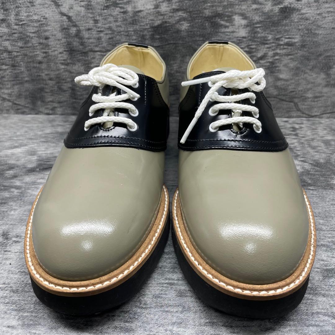 サドルシューズ25cm HARUTA トラディッショナルIVY