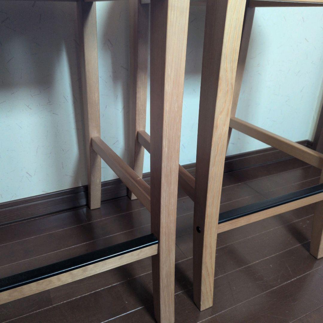 【良品】IKEA インゴルフ カウンターチェア INGOLF 63cm　2脚