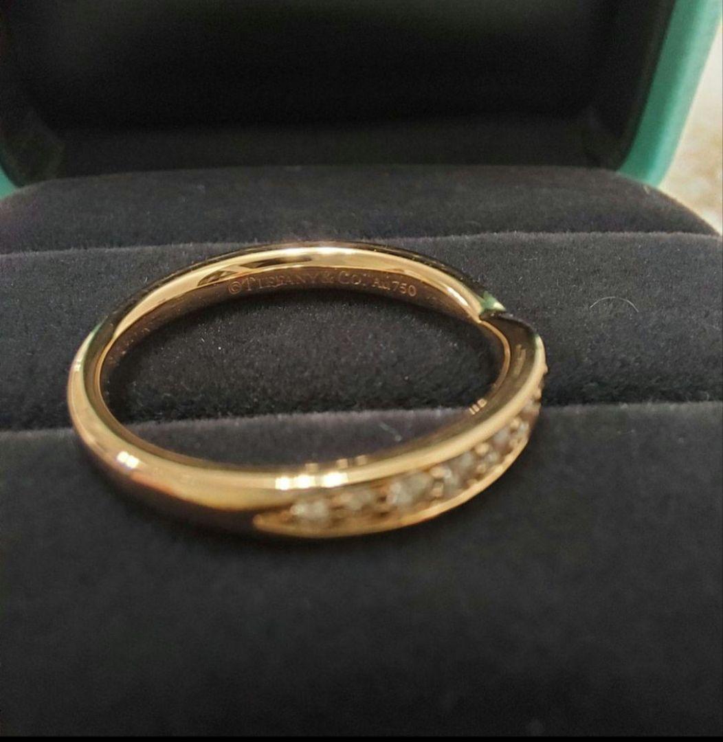 〖超美品〗ティファニーTIFFANYハーモニーリング6.5号#6.5付属品無し