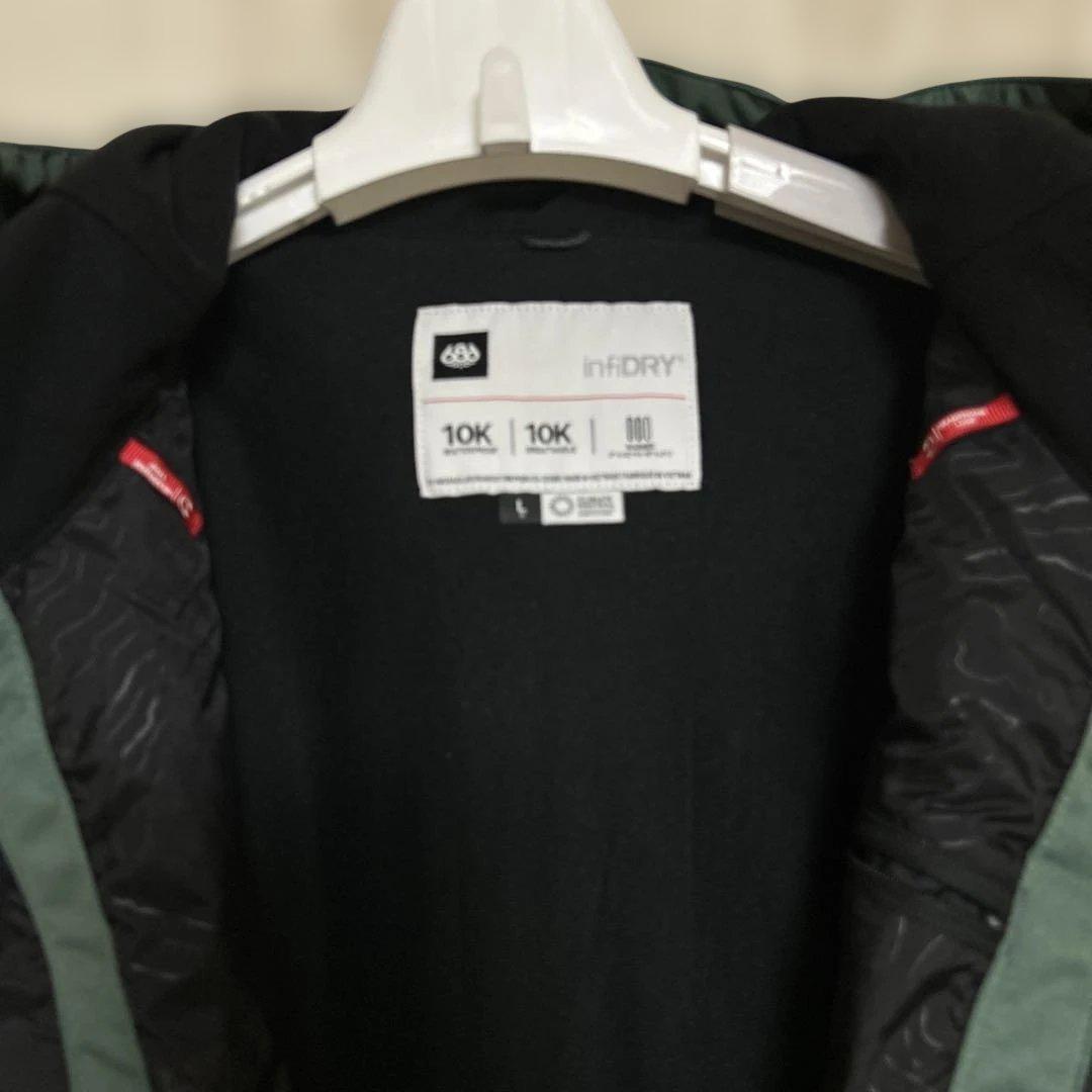 686 スノーボード　ウェア　中綿　L