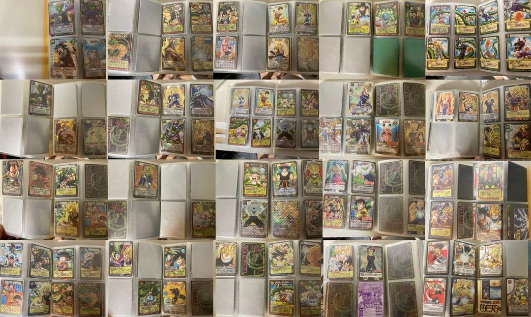 ドラゴンボール　旧　カードゲーム　約1300枚まとめ売り　ボックス付き