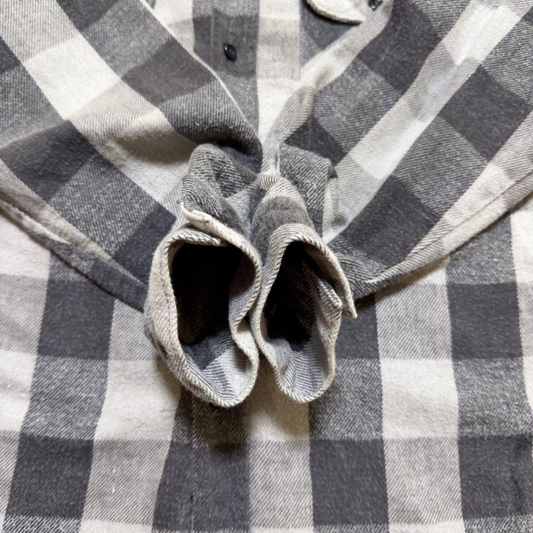 ま*ほ様 80’s FIVE BROTHER ブロックチェックネルシャツ ヴィン