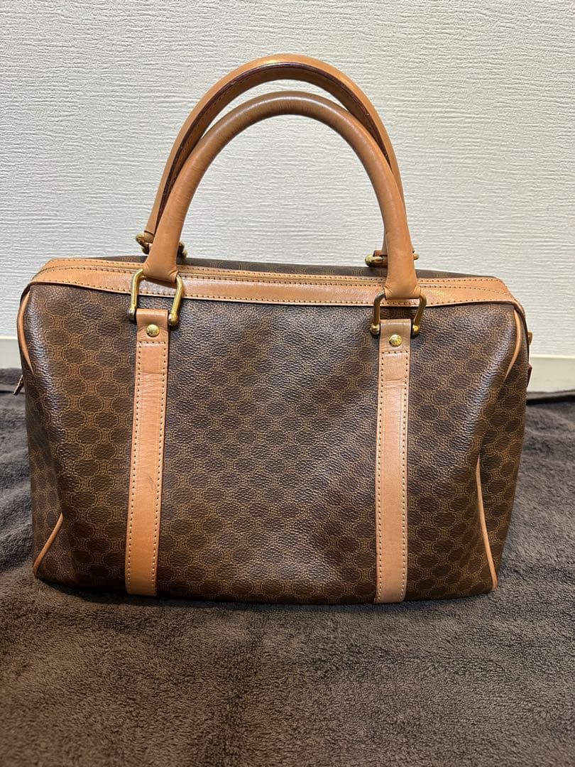 CELINE セリーヌ　ミニボストンバッグ　ハンドバッグ　マカダム　M14